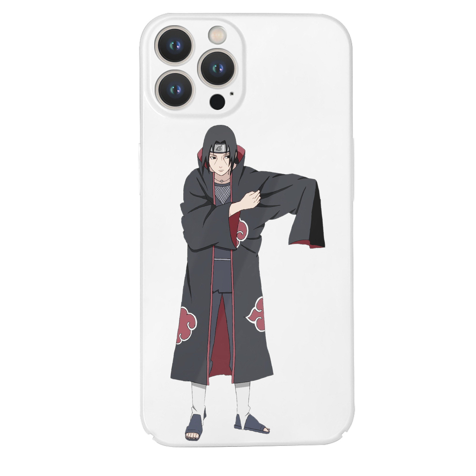 （画像用） NARUTO -ナルト- うちは イタチ Uchiha Itachi 【iPhone 14シリーズ対応】ハードケース